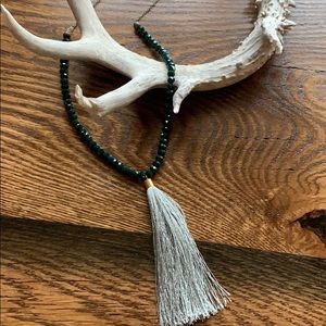 Host Pick Beljoy Beaded Necklace with Silk Tassel